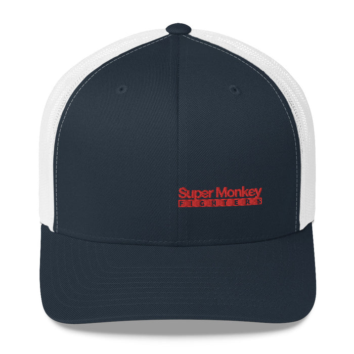 Red Monkey Trucker Hat