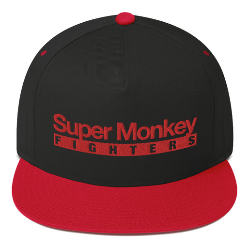 Red Monkey Flat Bill Hat