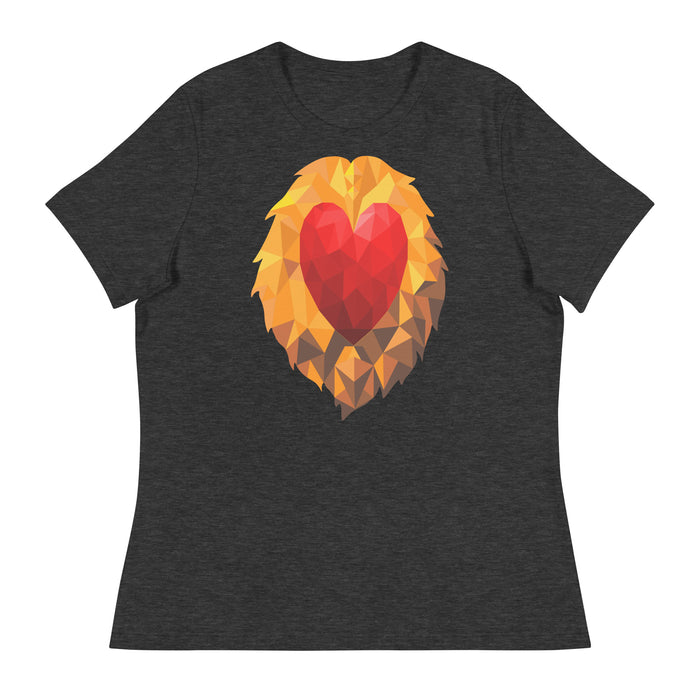 Heart of a Lion Women's Premium T-Shirt